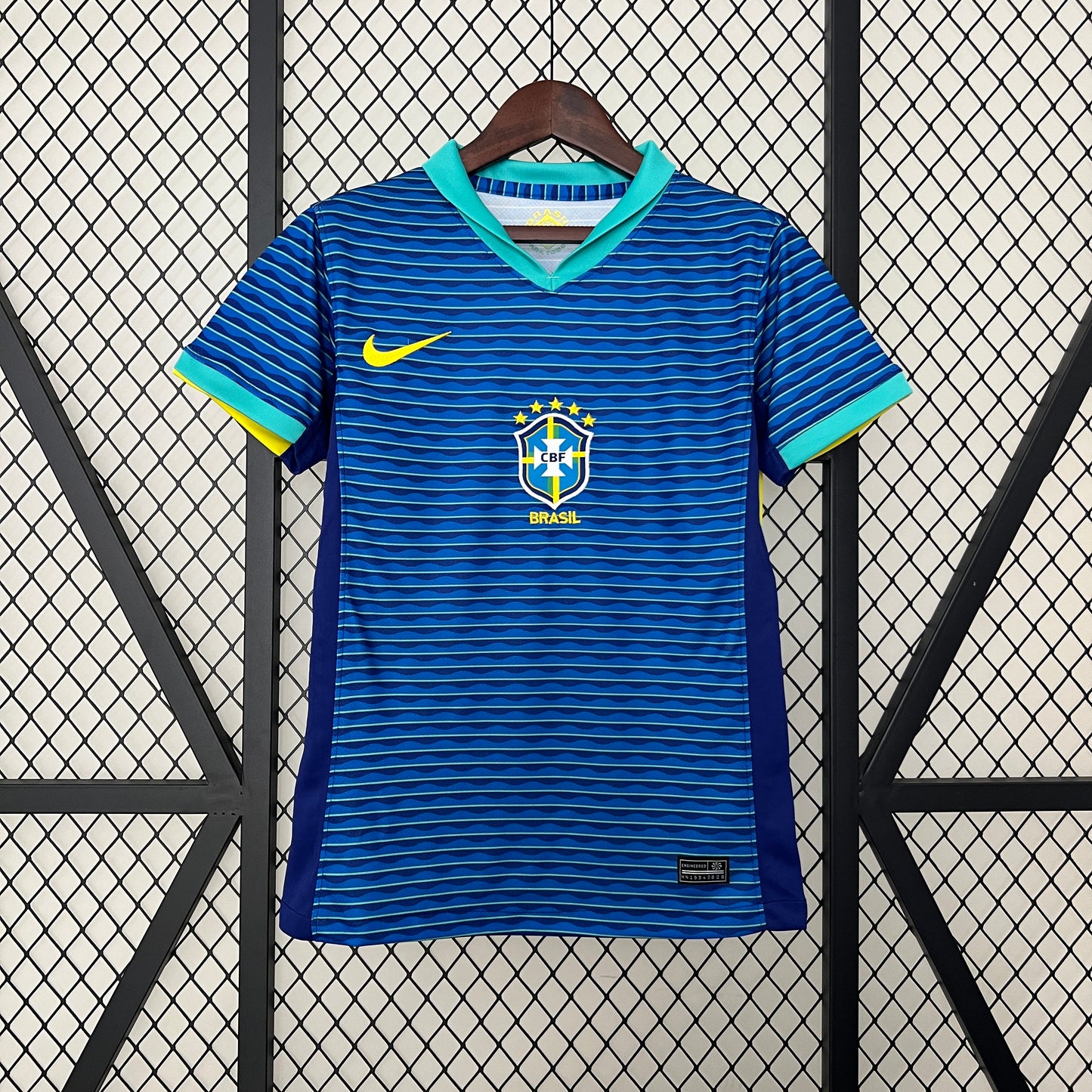 2024 Brazil Women Away blue Women-s soccer Fan Jersey