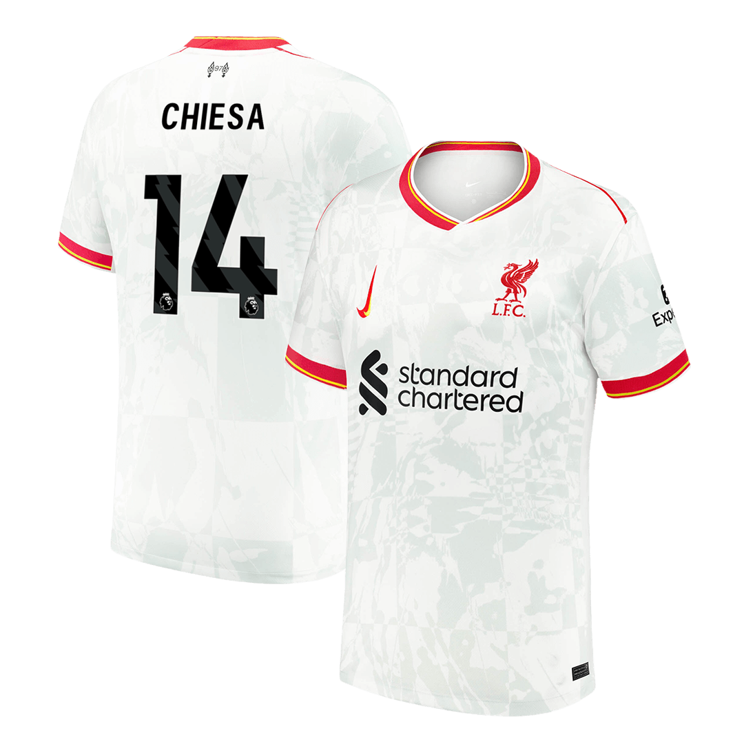 CHIESA #14 Liverpool Third Away Soccer Jersey 2024