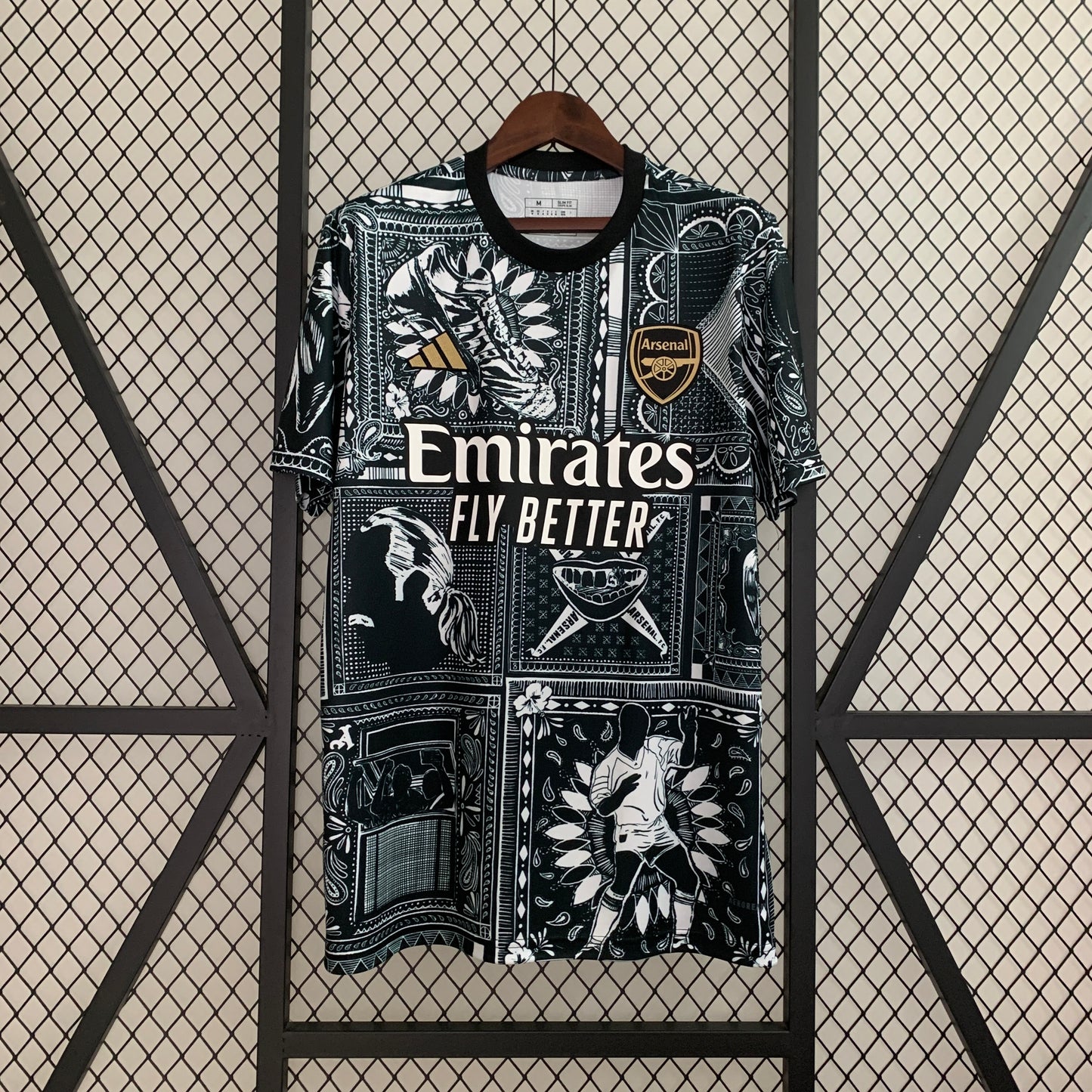 23/24 Arsenal Special Edition Black Soccer Fan Jersey