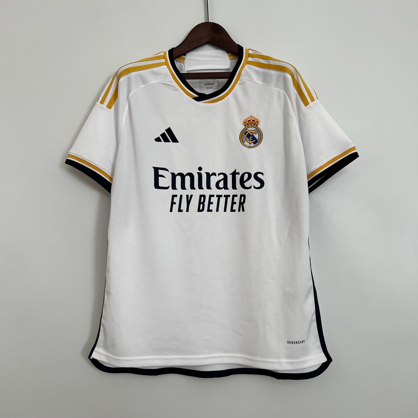 23/24 Real Madrid Home white soccer Fan Jersey