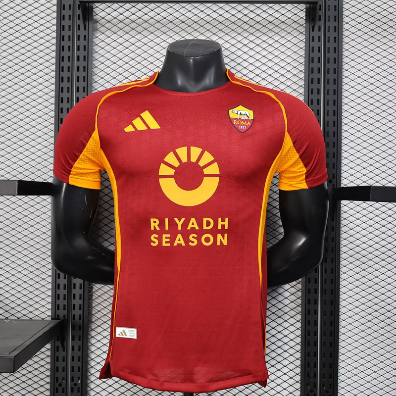 25/26 Roma home red player Fan Jersey