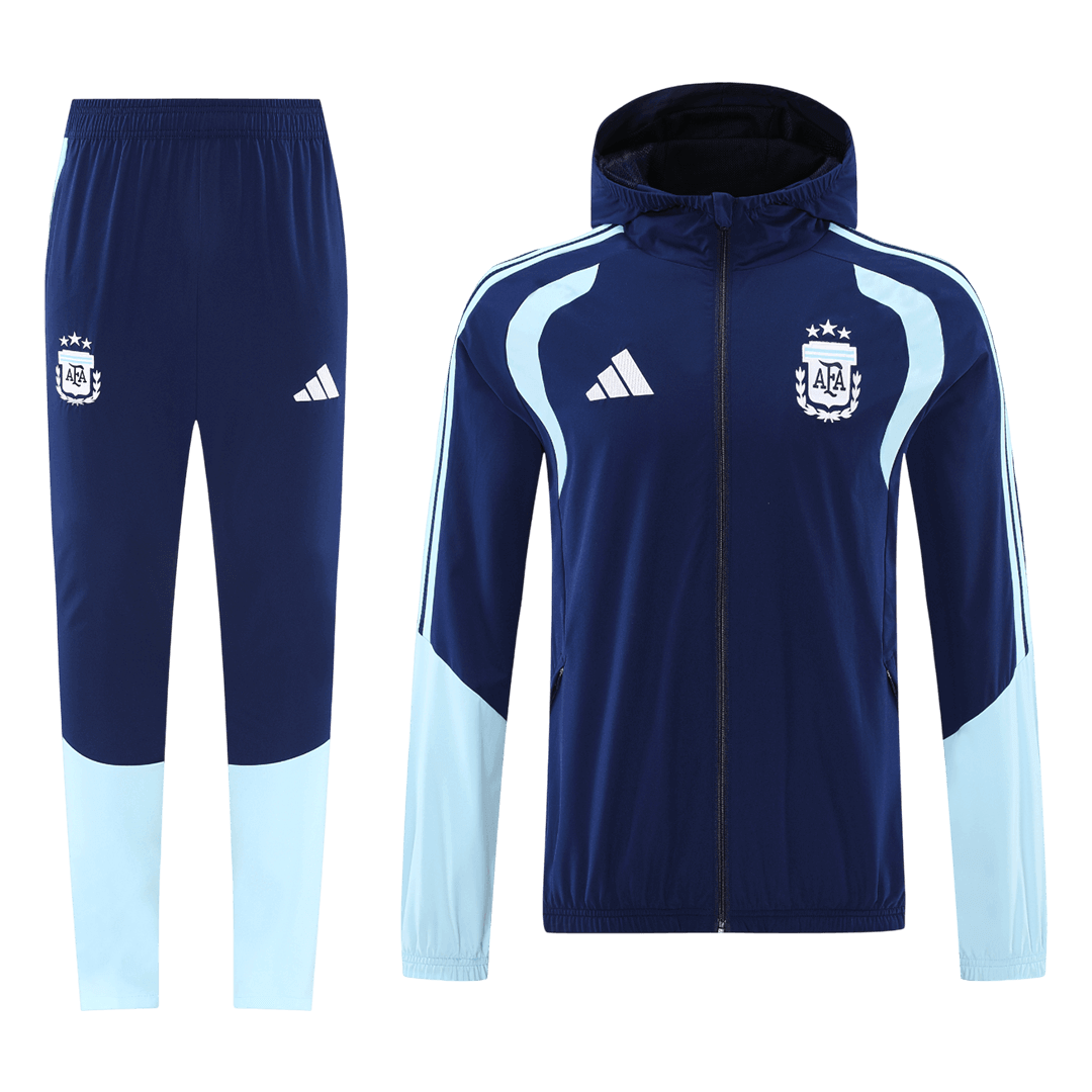 Argentina Hoodie Tracksuit 2026 World Cup Navy