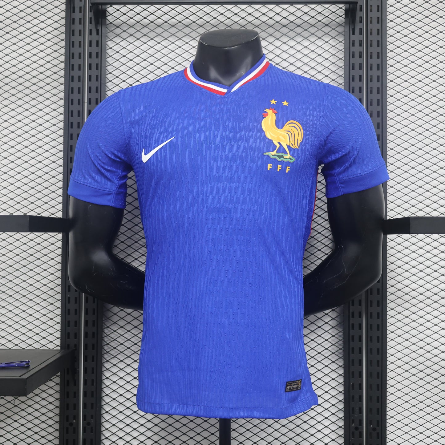 2024 France Home Blue Stadium Jersey