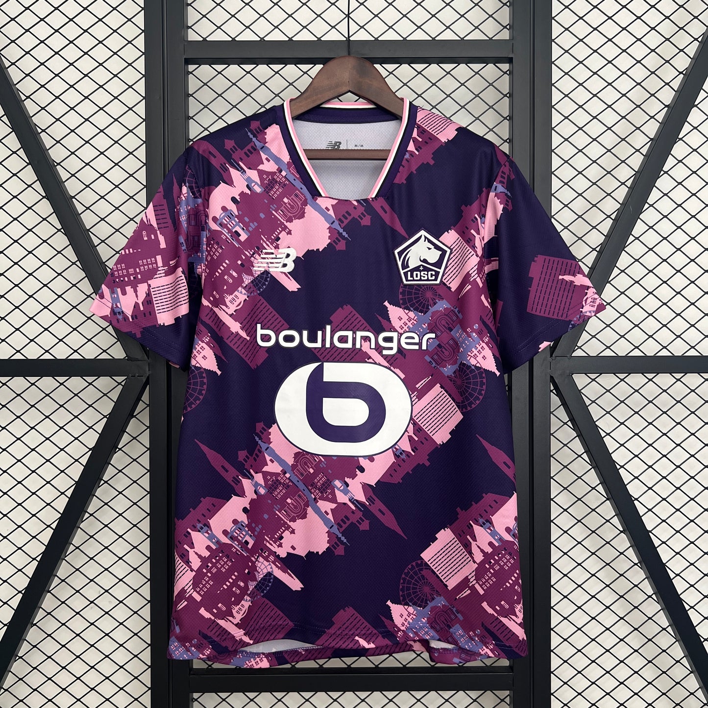 25/26 Lille Home purple soccer Fan Jersey