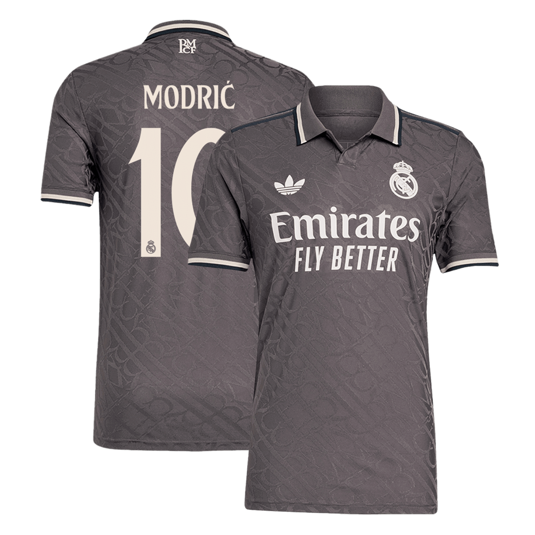 MODRIC #10 Real Madrid Third Away Premium Soccer Jersey 2024/25