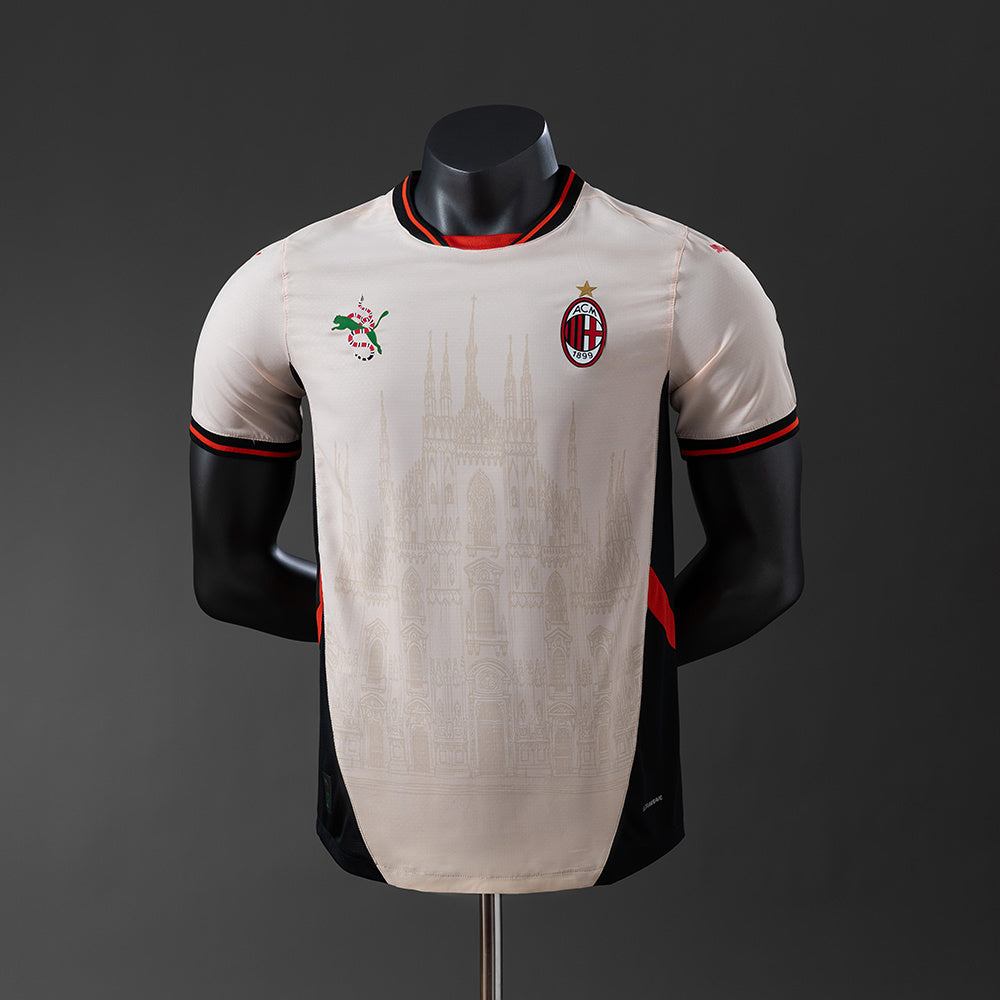 25/26 AC Milan Cathedral Special Edition White Stadium Jersey
