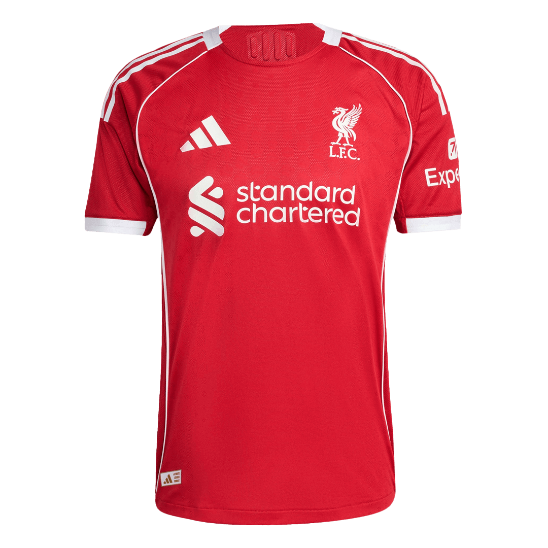 Liverpool Home Premium Soccer Jersey 2025/26
