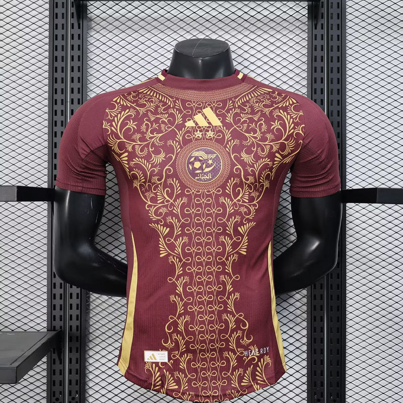 2025 Algeria red player Fan Jersey