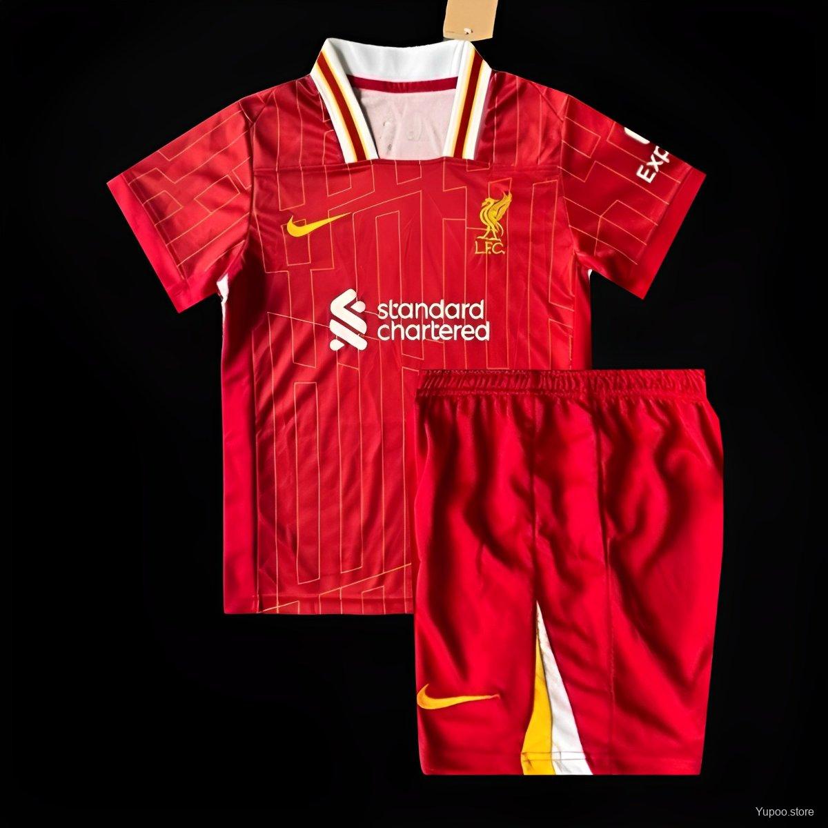 24/25 Liverpool Home Kids Fan Jersey