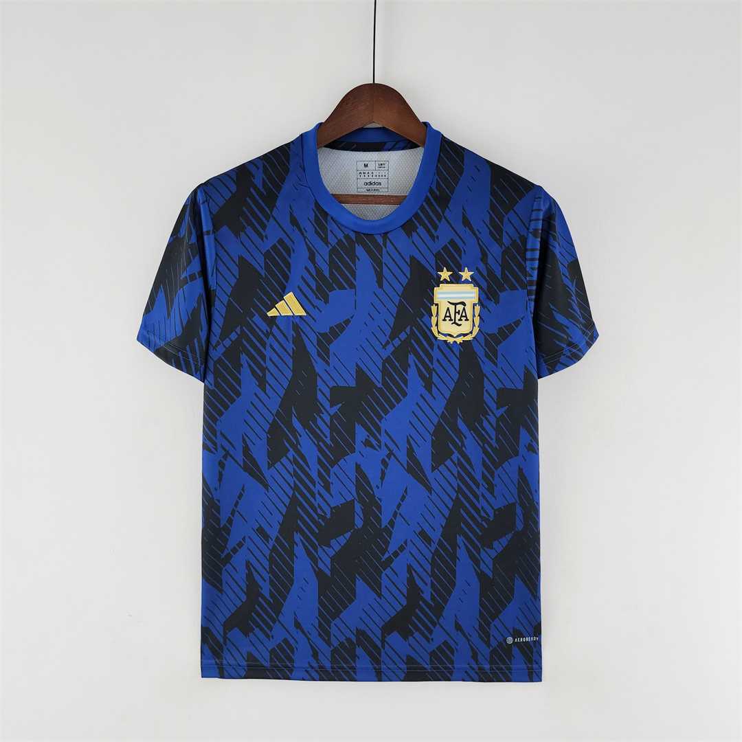2022 World Cup Argentina Away Soccer Fan Jersey
