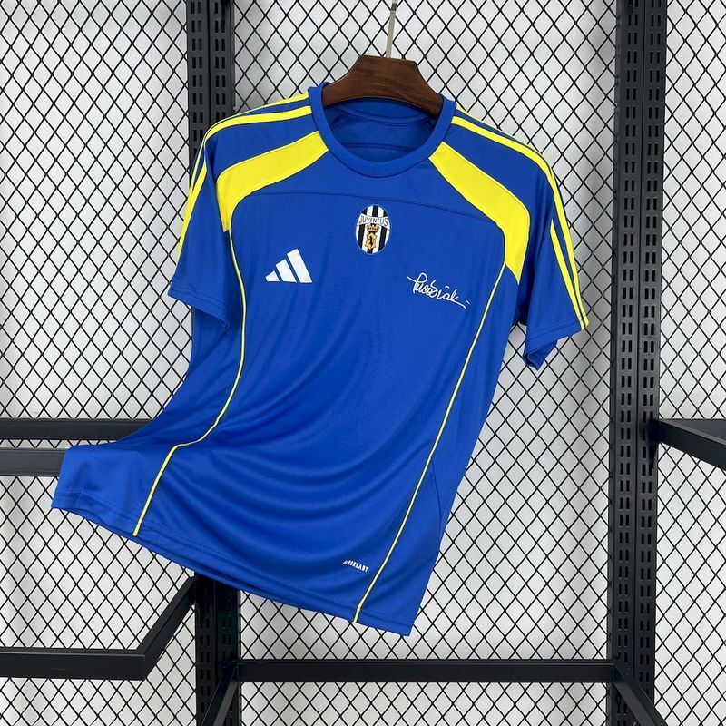 25/26 Juventus 30th Anniversary Edition Blue Soccer Fan Jersey