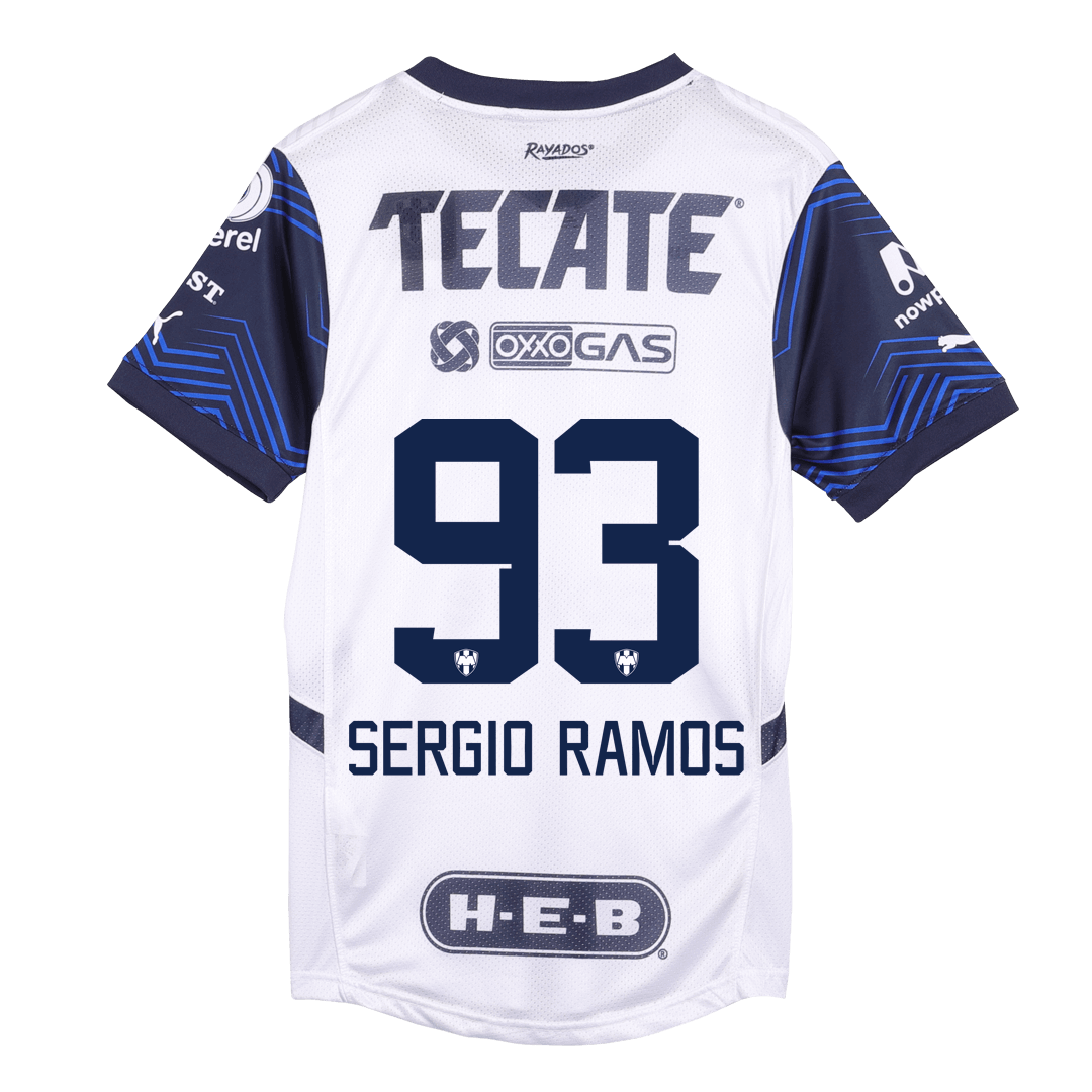 SERGIO RAMOS #93 Monterrey Away Premium Soccer Jersey 2024/25