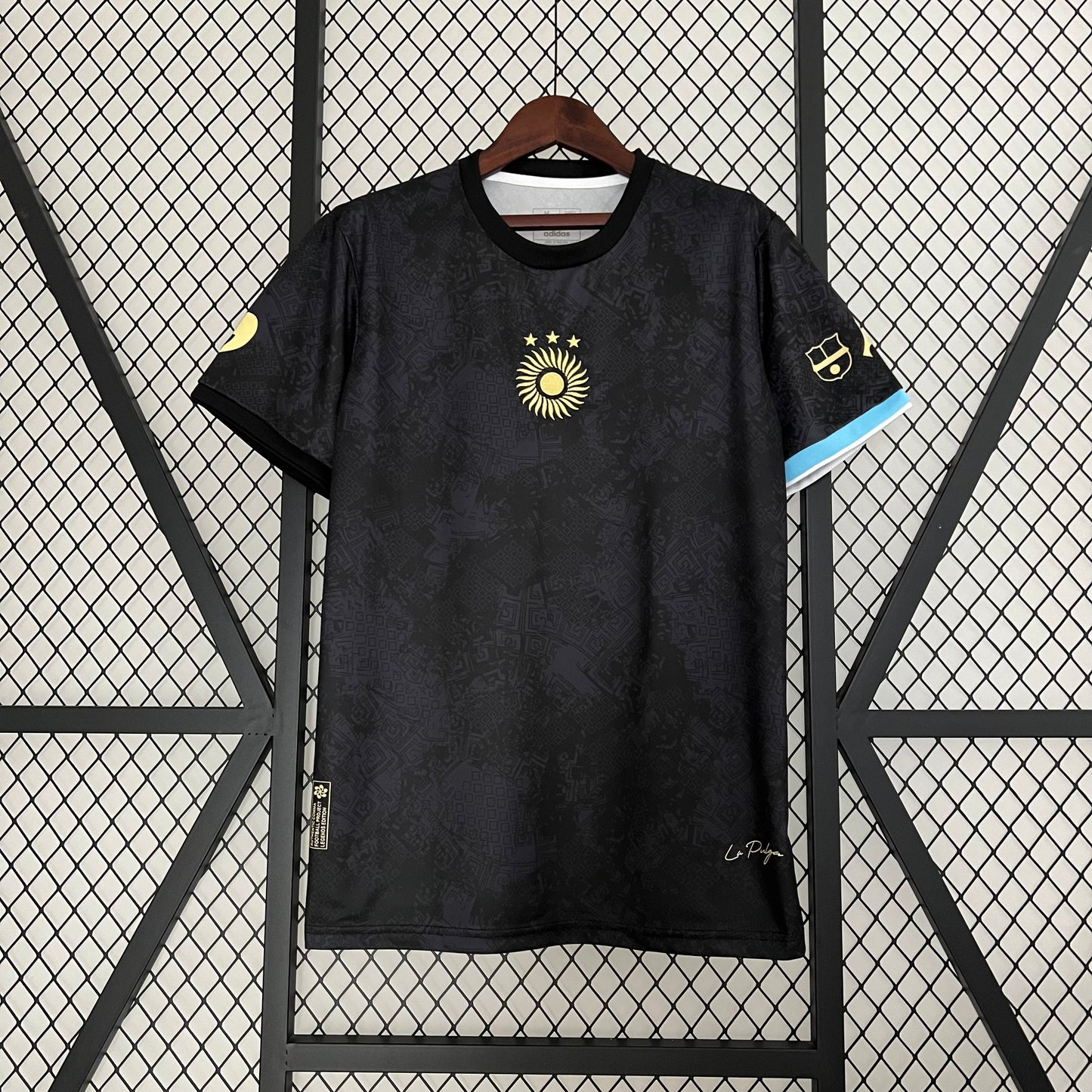 2023 Argentina Special Edition Black Soccer Fan Jersey