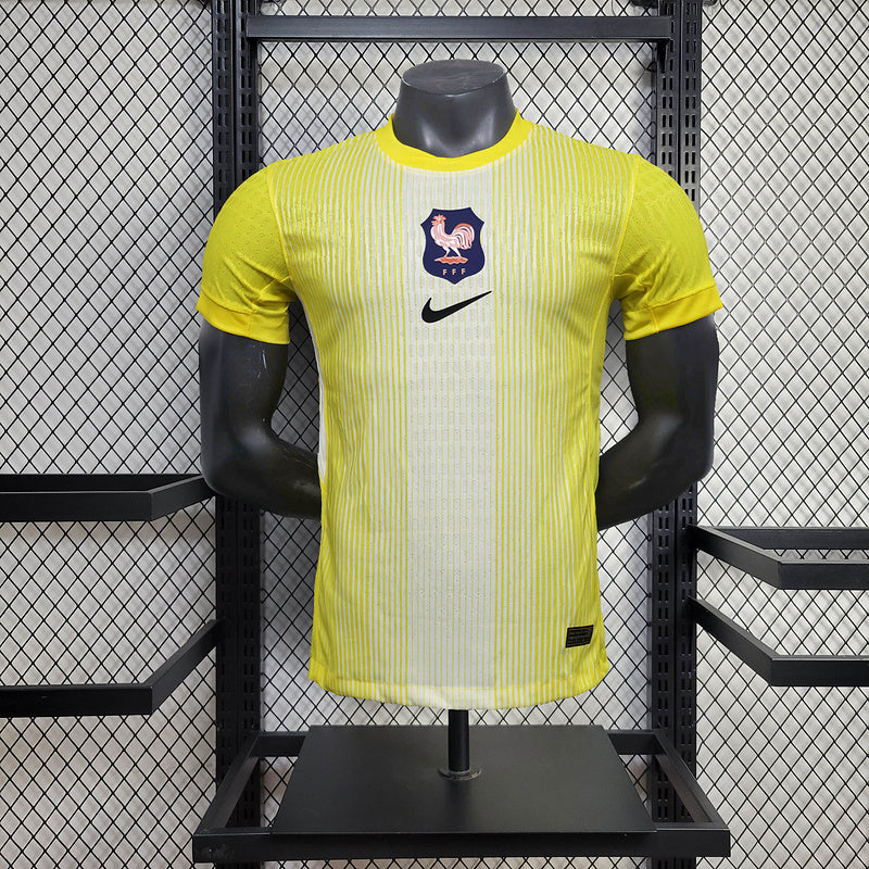2025 France yellow Stadium Jersey