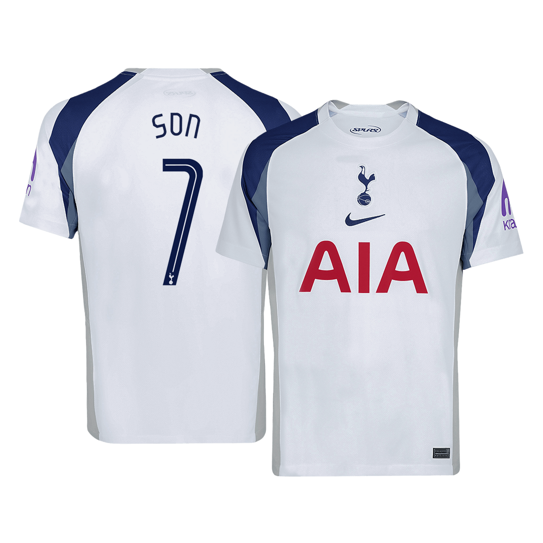 SON #7 Tottenham Hotspur Home Soccer Jersey 2025/26 /UCL