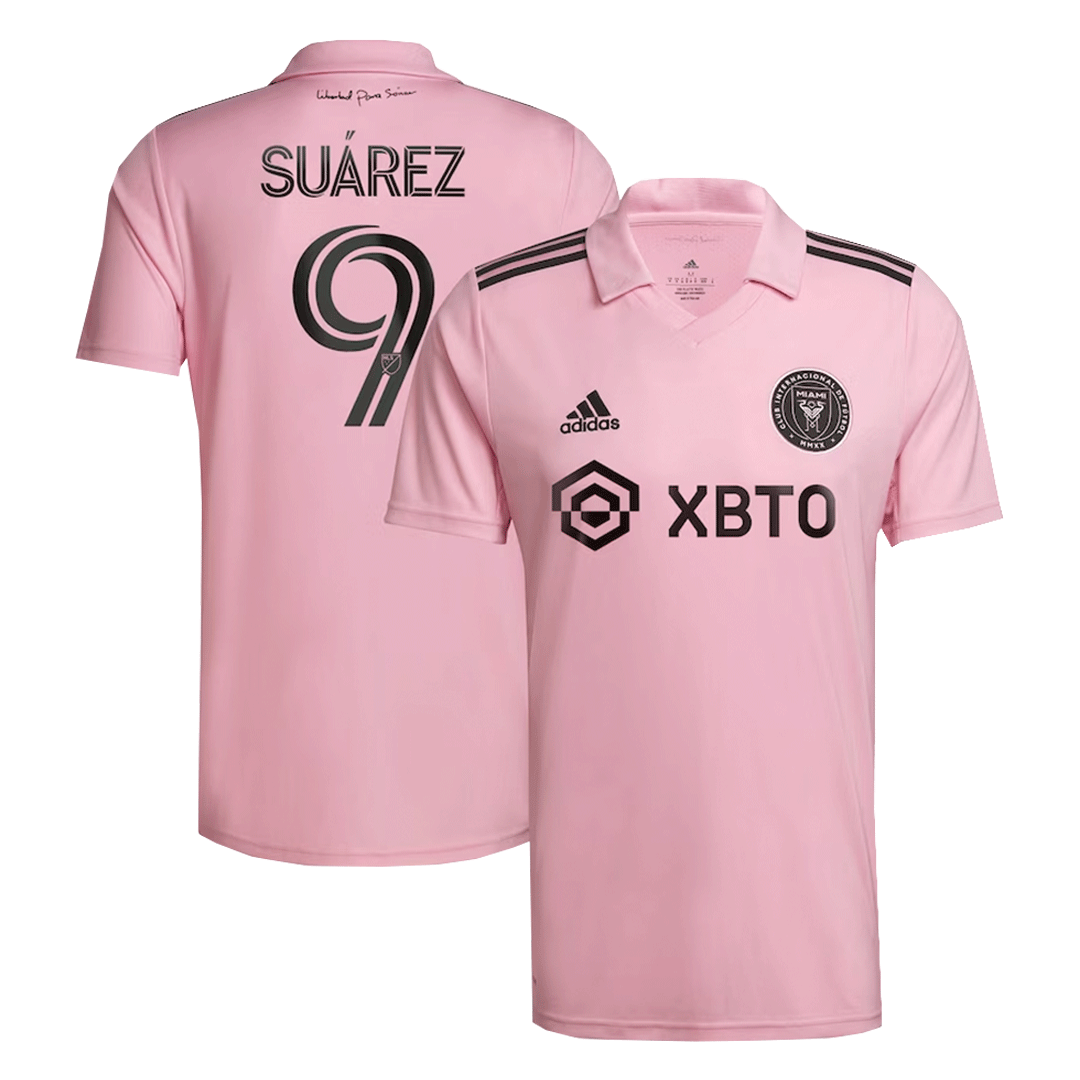 SUAREZ #9 Inter Miami CF Home Soccer Jersey 2022