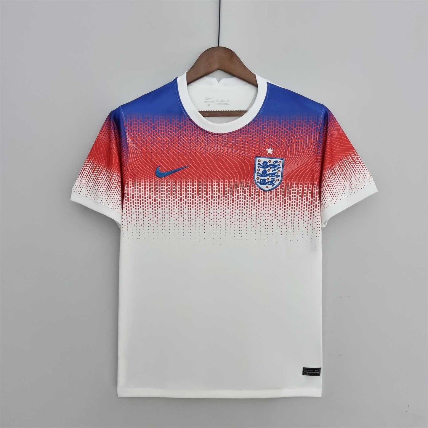 2018 World Cup England Training White Retro Soccer Fan Jersey