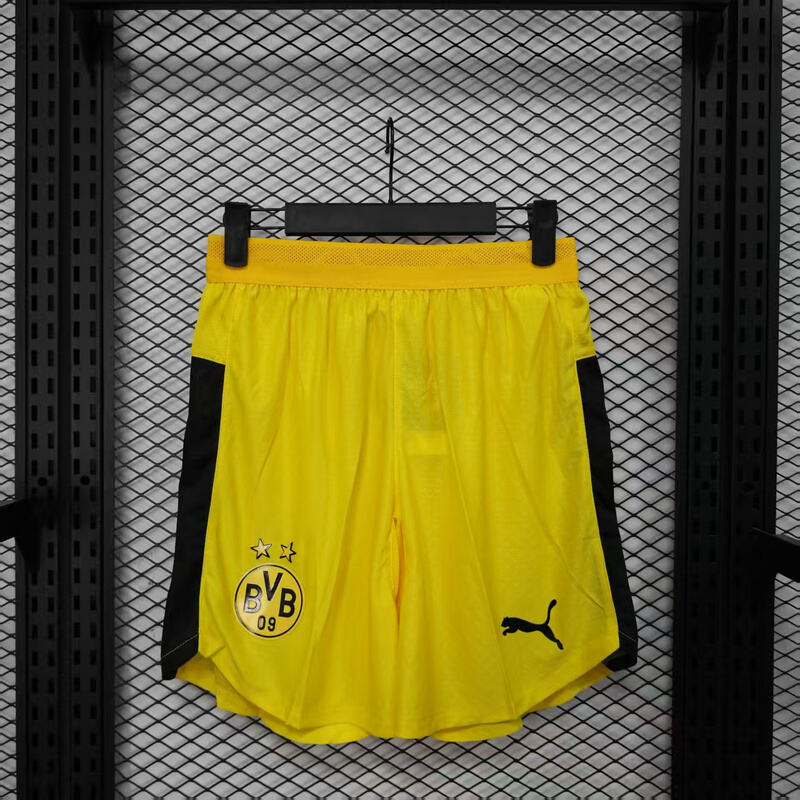 25/26 Borussia Dortmund yellow Stadium Jersey Shorts