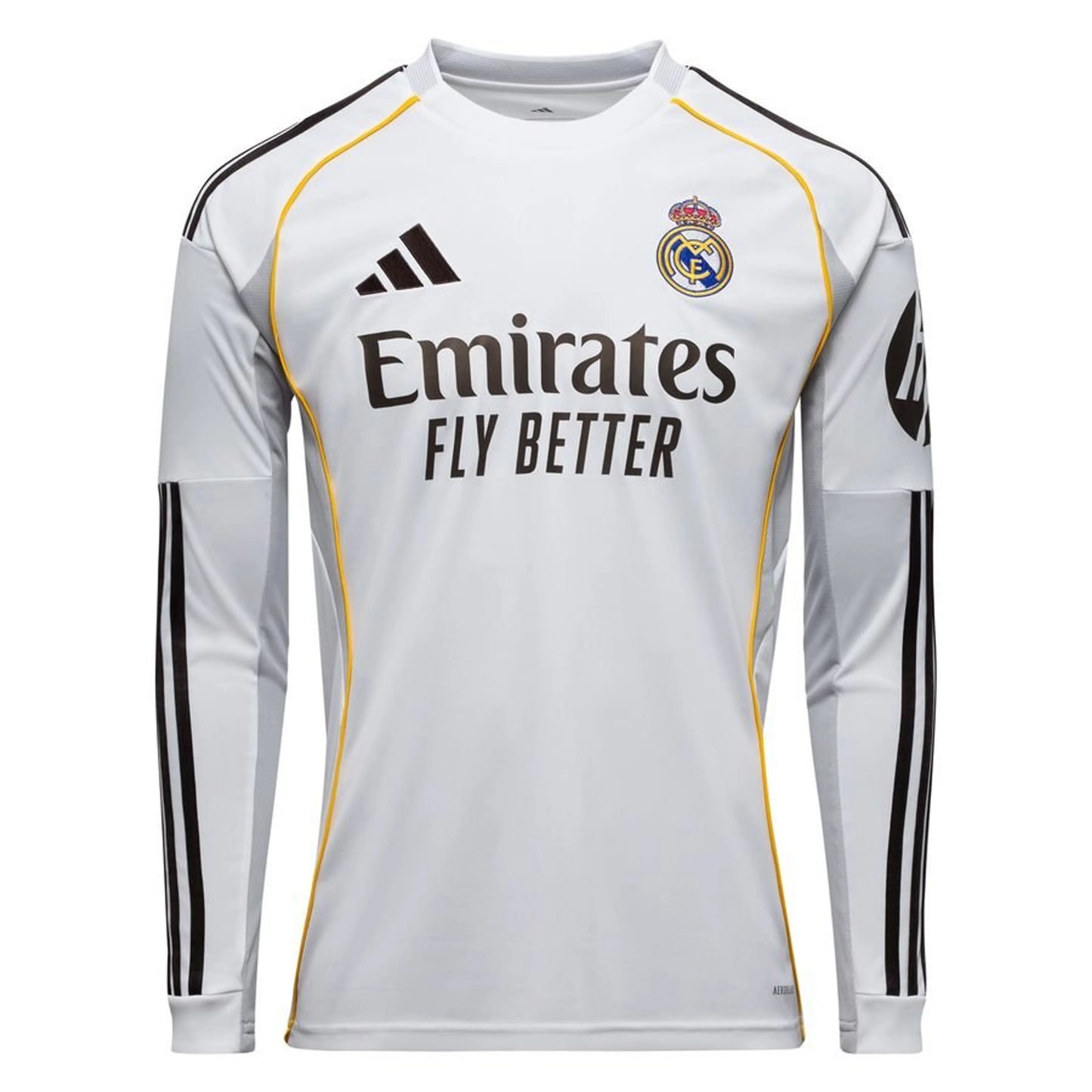 Real Madrid Long Sleeve Jersey Home 2025/26