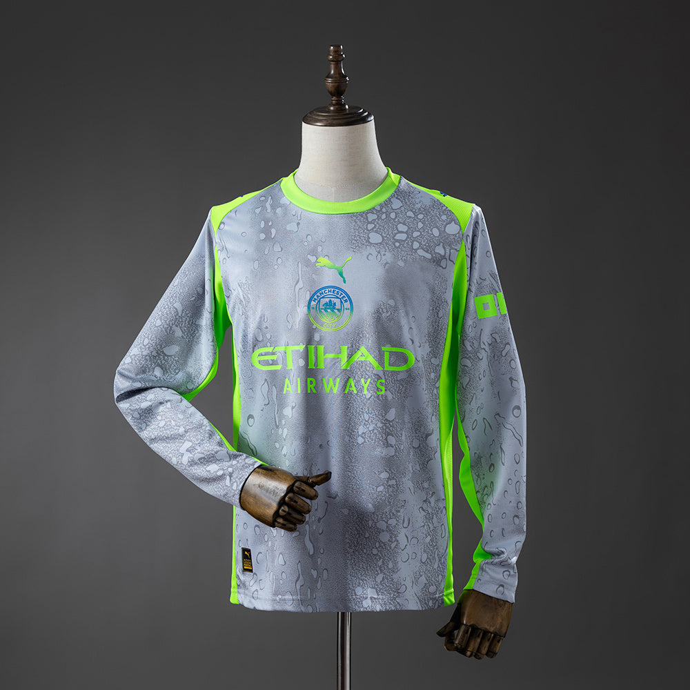 Manchester City 25/26 Third Away Long/Sleeve Fan Jersey