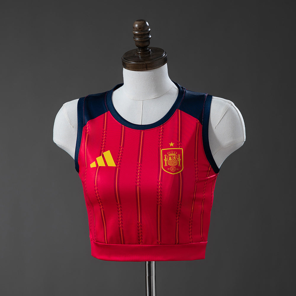 Spain 2026 World Cup Home Women-s Vest