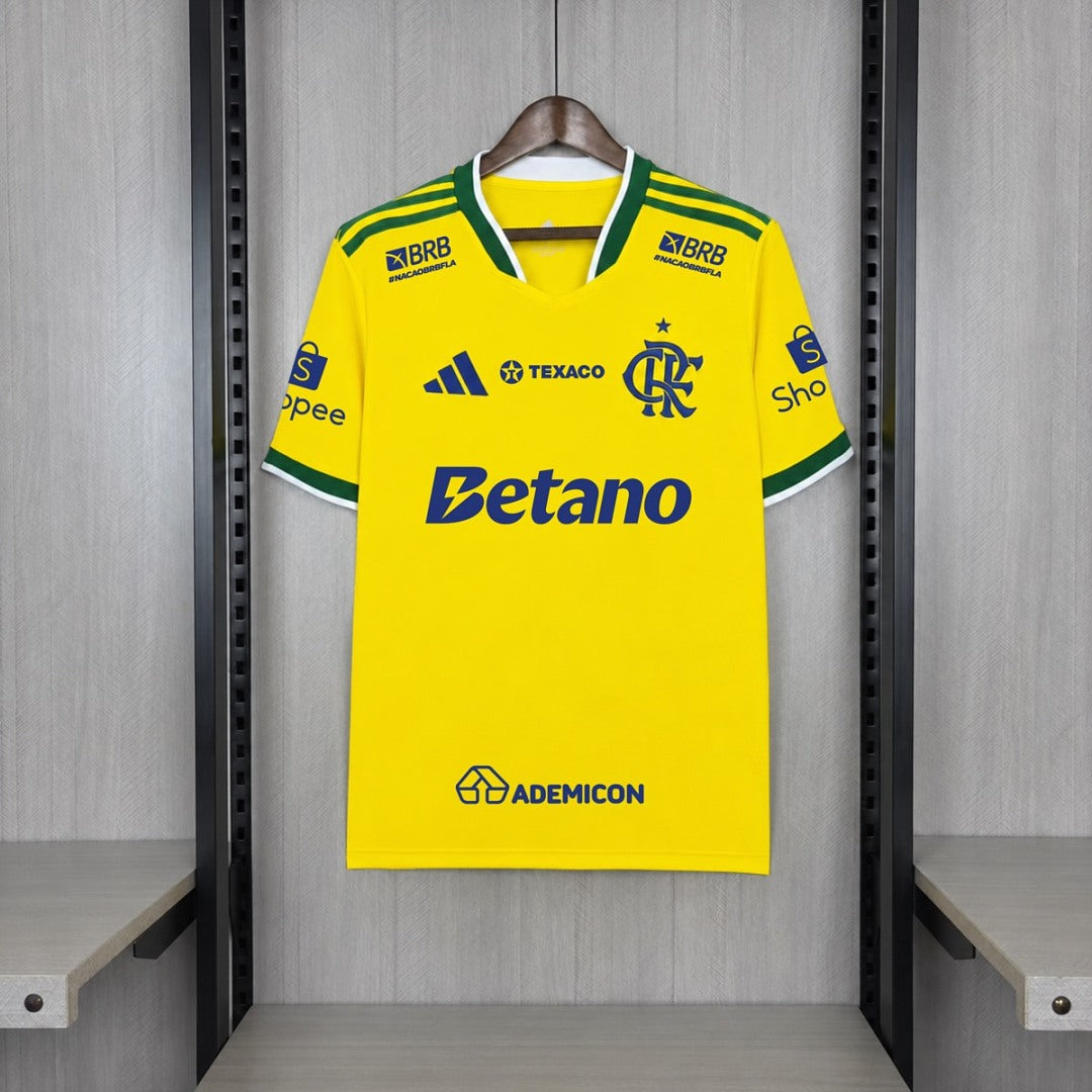 2026/27 Flamengo Yellow Jersey All Sponsor