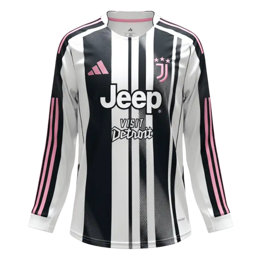 Juventus Home Long Sleeve Jersey 2025/26