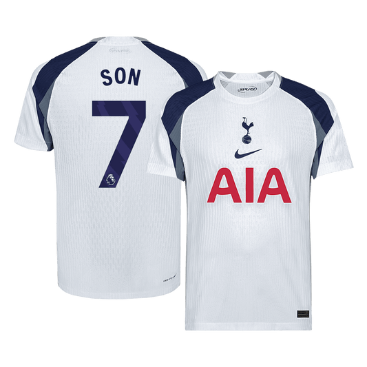 SON #7 Tottenham Hotspur Home Premium Soccer Jersey 2025/26