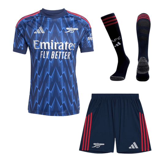Arsenal Away Jerseys Full Kit 2025/26