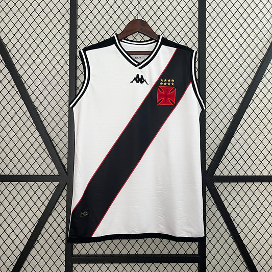 24/25 Vasco da Gama Away Vest Sleeveless Football Fan Jersey