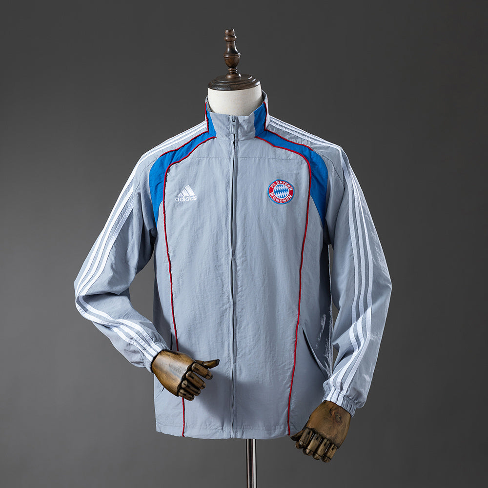 25/26 Bayern Munich Grey Windbreaker