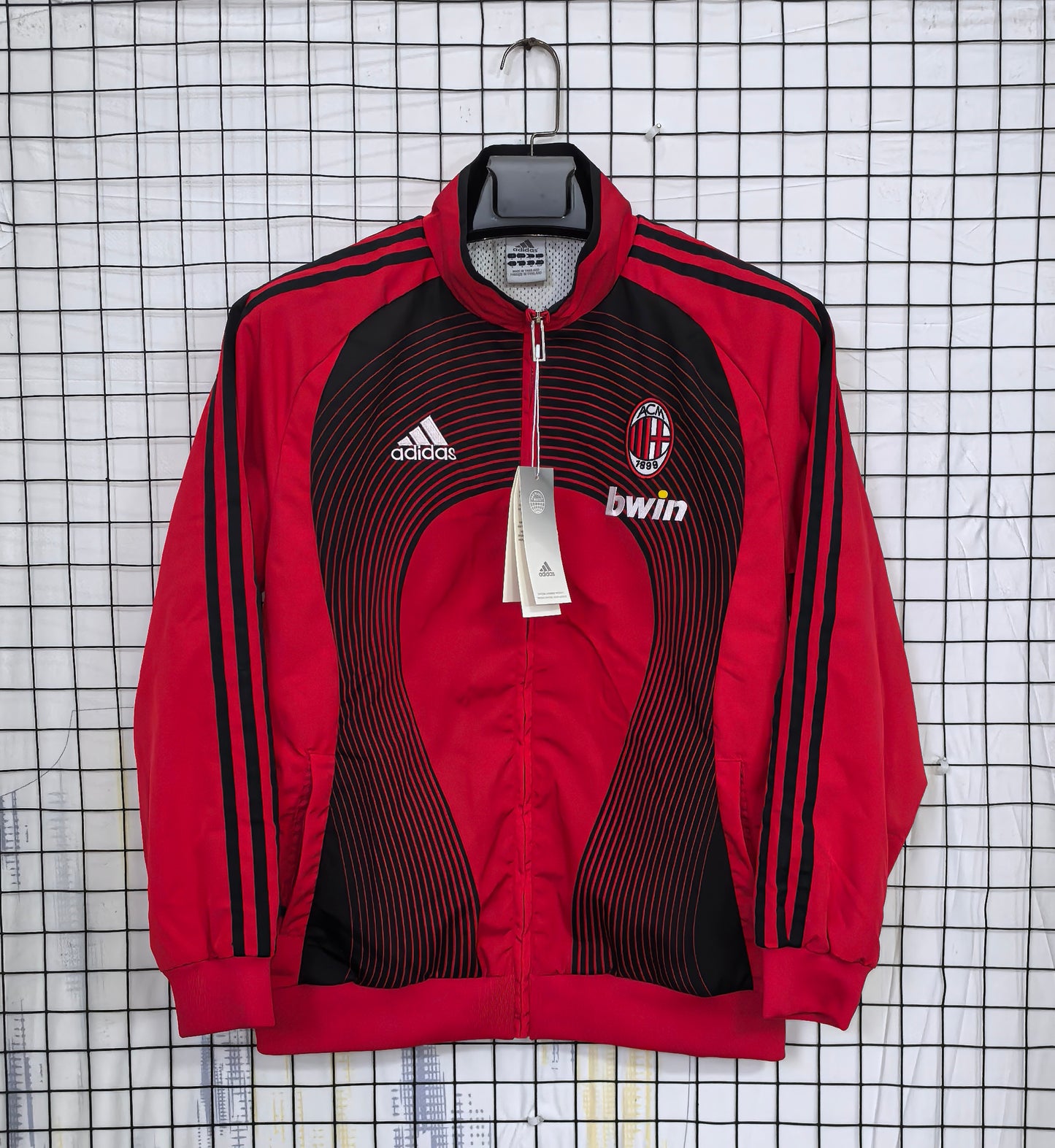 AC Milan 2006/07 Retro Windbreaker Black