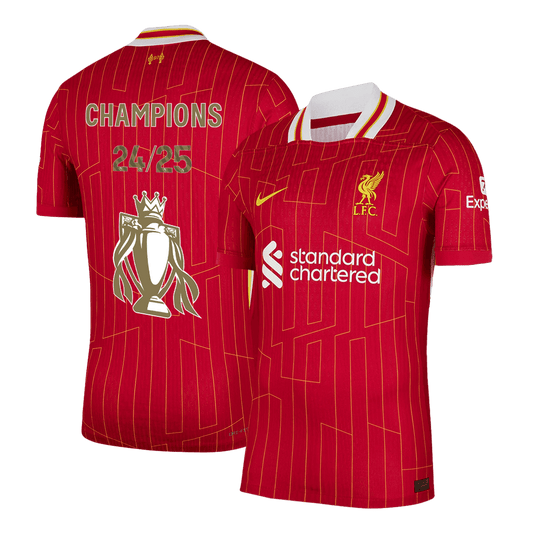 Liverpool Home Premium Soccer Jersey 2024/25 CHAMPIONS 24/25