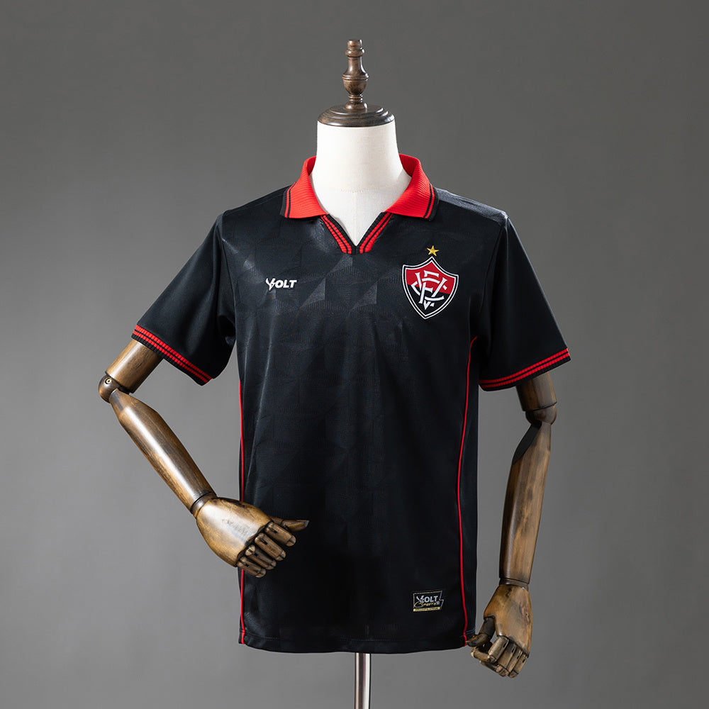 25/26 Vitoria Third Away black soccer Fan Jersey
