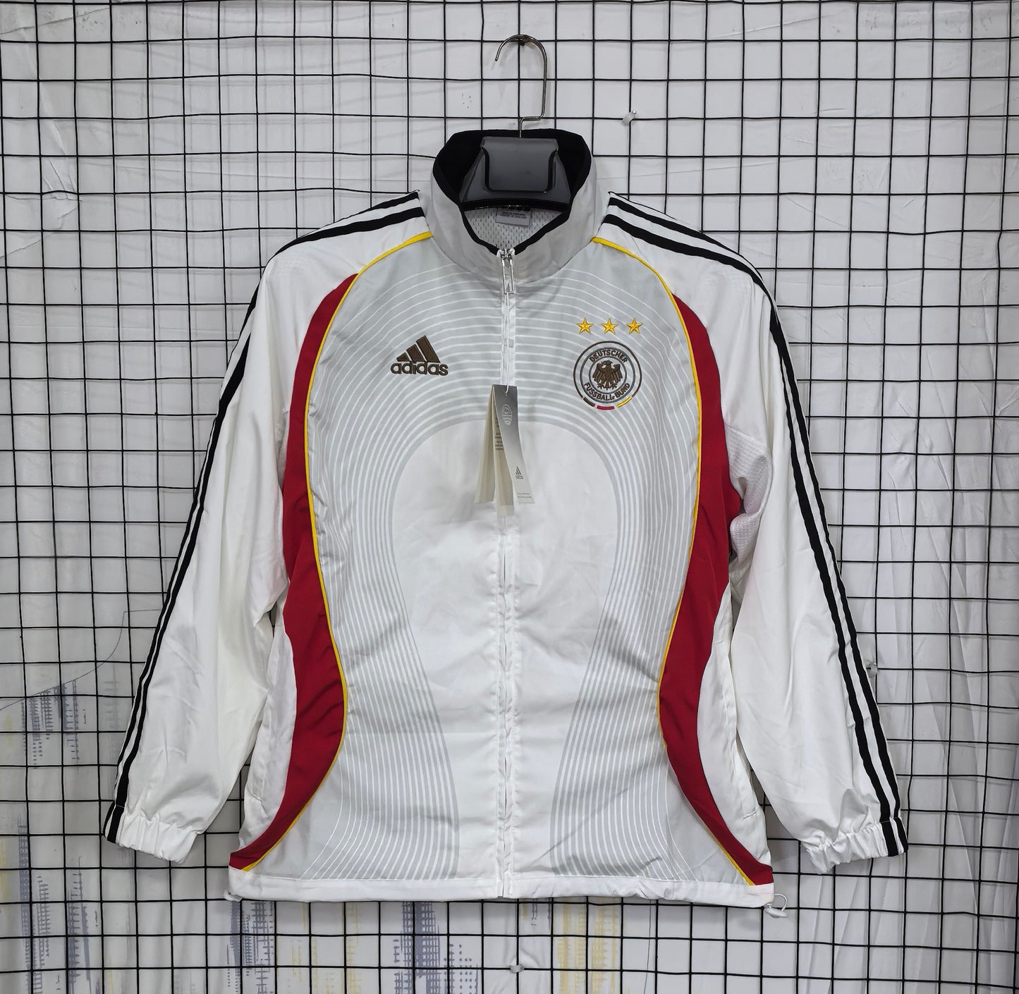 Germany 2006 Retro World Cup Windbreaker White