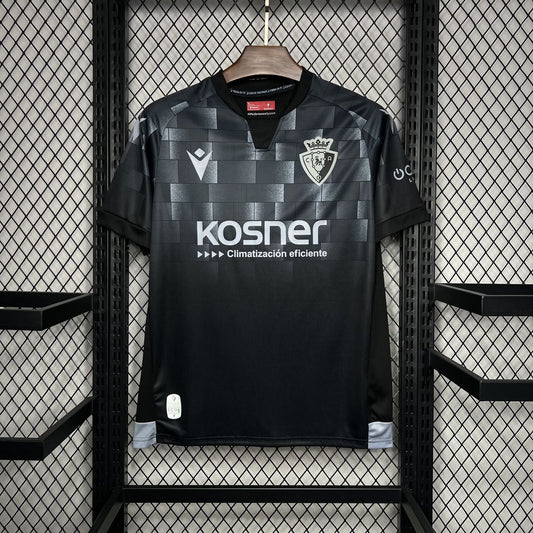 24/25 Osasuna Third Away black soccer Fan Jersey