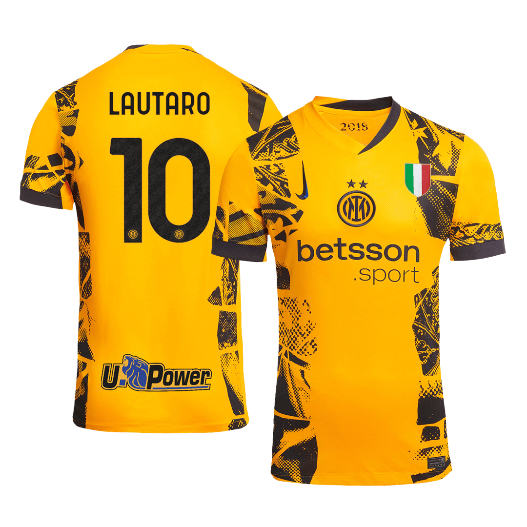 LAUTARO #10 Inter Milan Third Away Soccer Jersey 2024