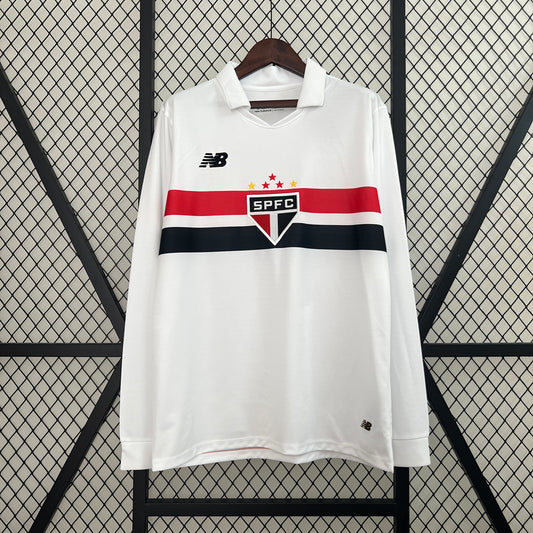 24/25 Sao Paulo Home long sleeve Fan Jersey