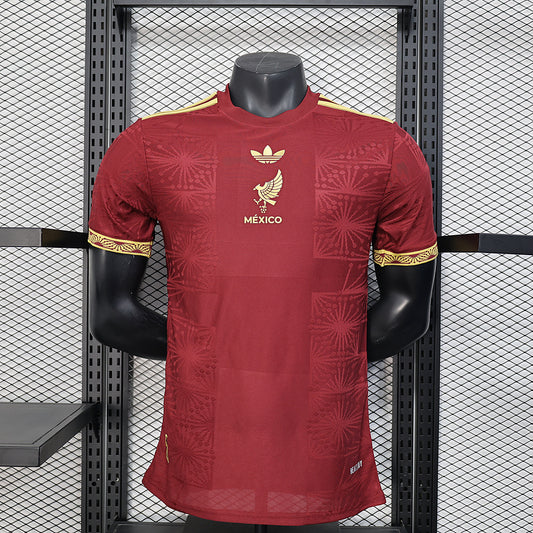 2025 Mexico red champion version player Fan Jersey