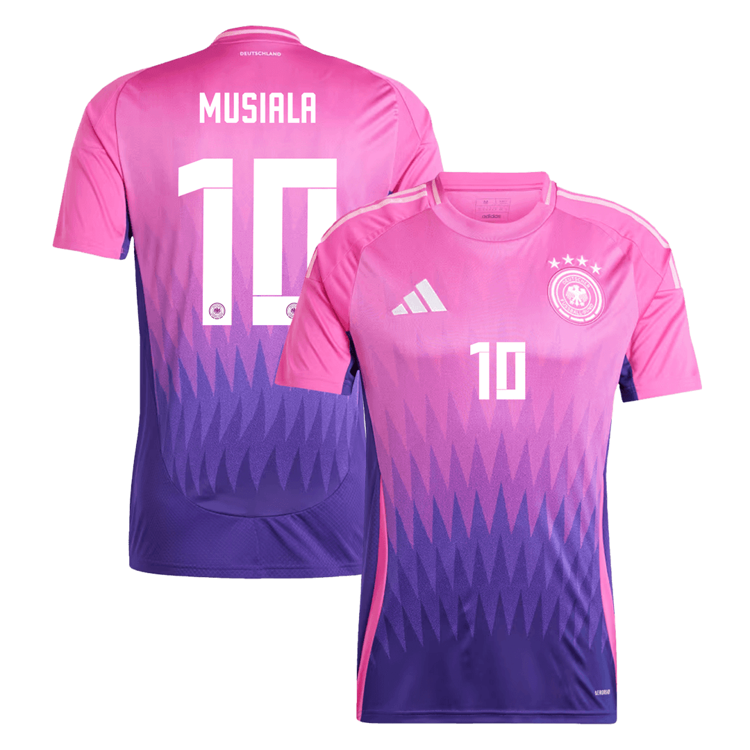 MUSIALA #10 Germany Away Soccer Jersey EURO 2024
