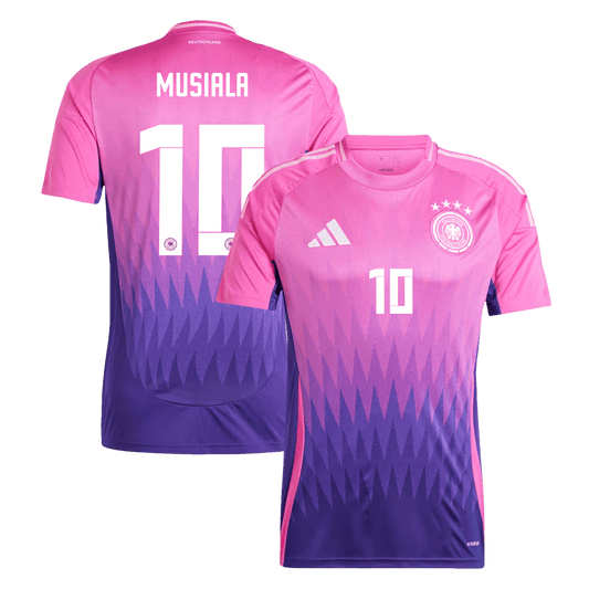MUSIALA #10 Germany Away Soccer Jersey EURO 2024