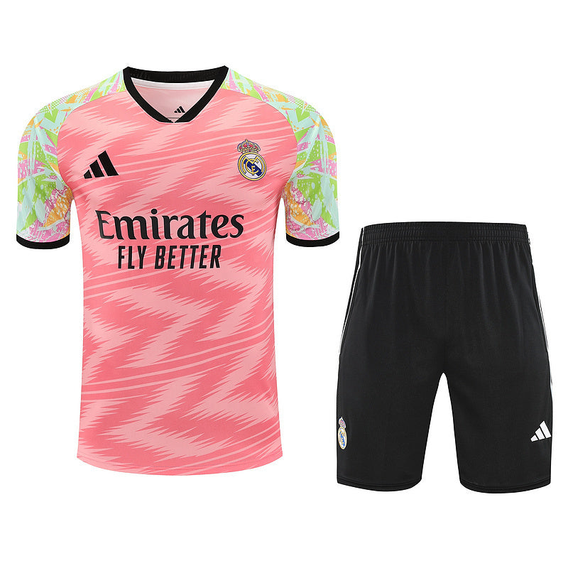 25/26 Real Madrid Pink Training Fan Jersey