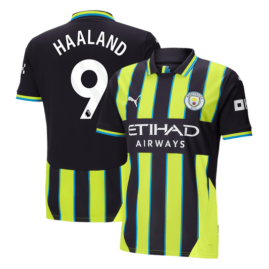 HAALAND #9 Manchester City Away Soccer Jersey 2024