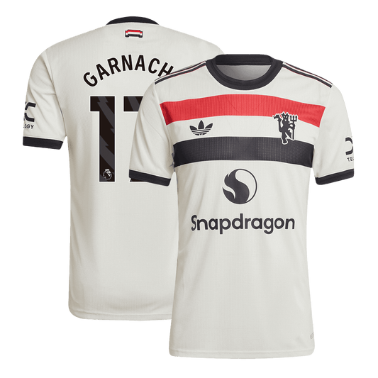 GARNACHO #17 Manchester United Third Away Premium Soccer Jersey 2024/25