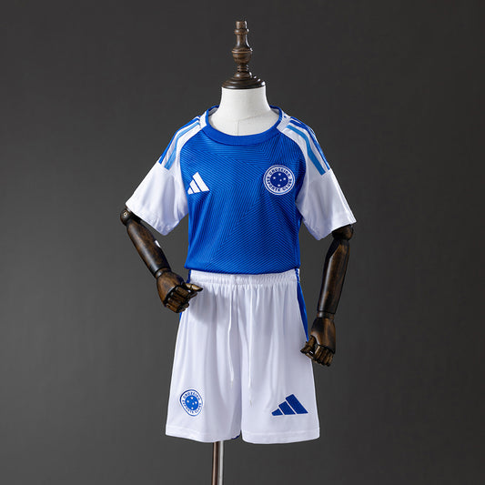25/26 Cruzeiro Home Kids Fan Jersey