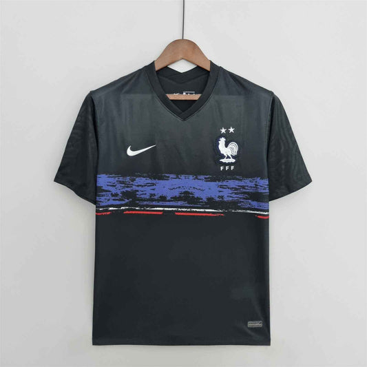 2022 World Cup France black Soccer Fan Jersey