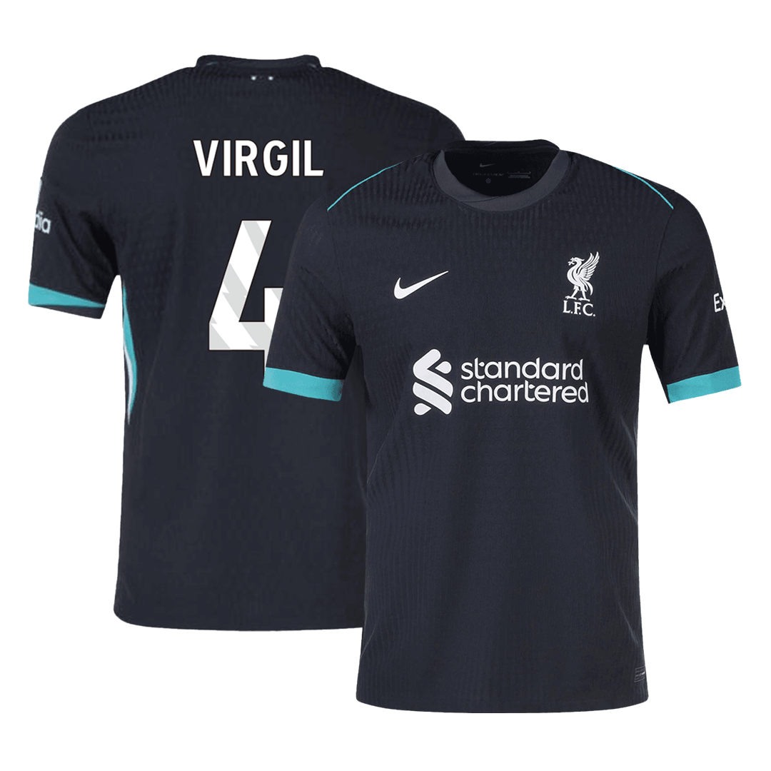 VIRGIL #4 Liverpool Away Premium Soccer Jersey 2024/25