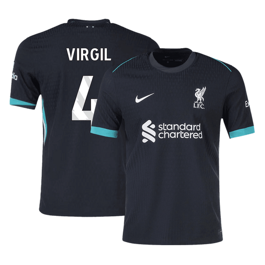 VIRGIL #4 Liverpool Away Premium Soccer Jersey 2024/25