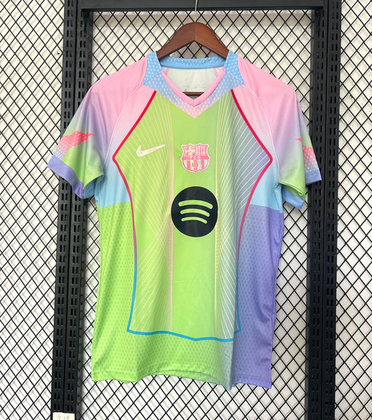 25/26 Barcelona Special Edition green soccer Fan Jersey