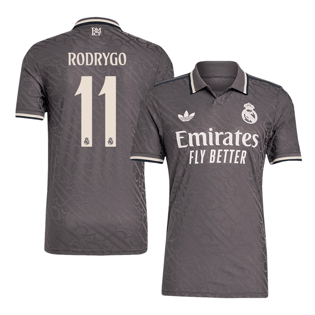 RODRYGO #11 Real Madrid Third Away Premium Soccer Jersey 2024